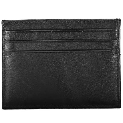 Black Leather Men Wallet