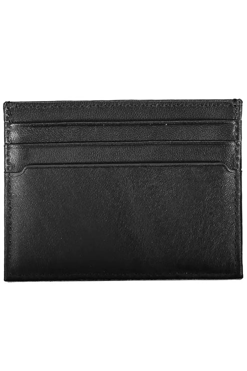 Black Leather Men Wallet