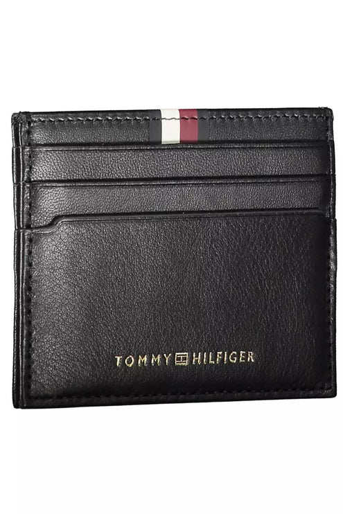 Black Leather Men Wallet