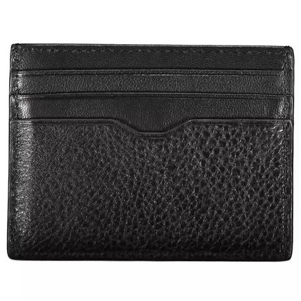 Black Leather Men Wallet