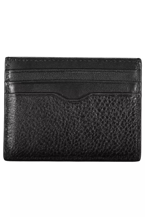 Black Leather Men Wallet