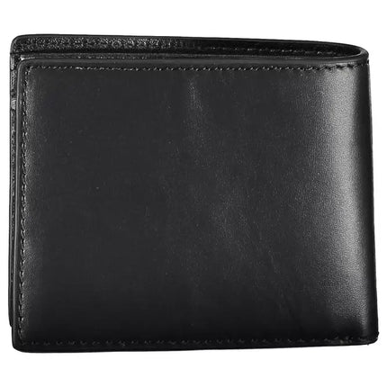 Black Leather Men Wallet