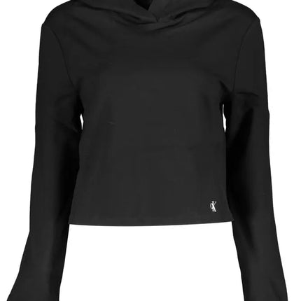 Black Viscose Women Sweater