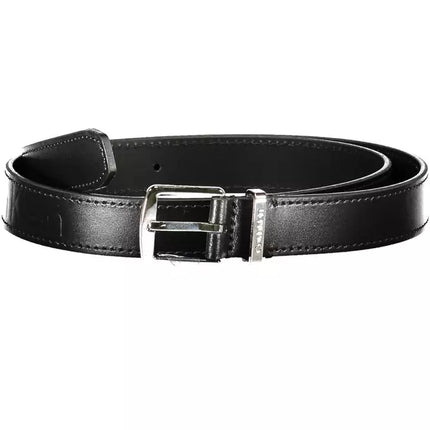 Black Leather Women Belt