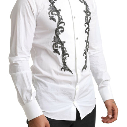 Camisa de esmoquin del diseño del diseñador italiano Slim Fit