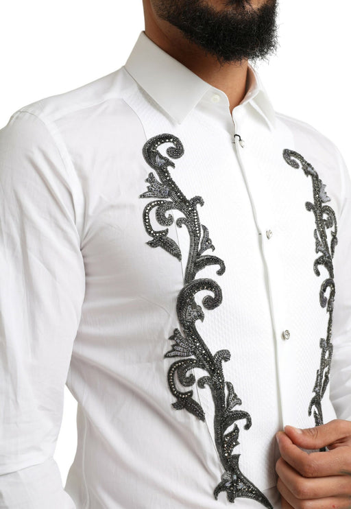 Camisa de esmoquin del diseño del diseñador italiano Slim Fit