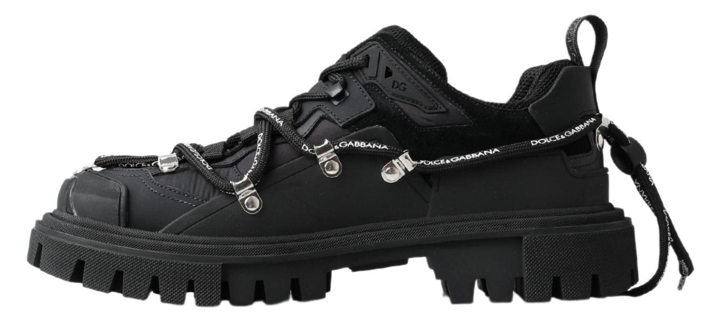 Treking-geïnspireerde luxe sneaker laarzen