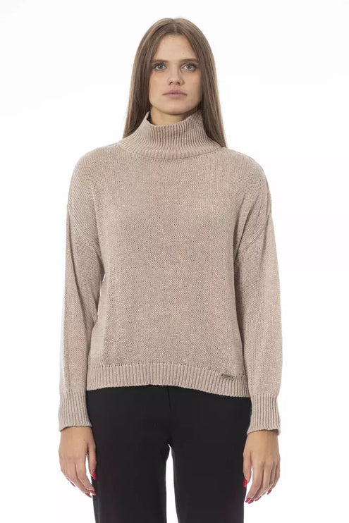 Maglione chic vulcano beige