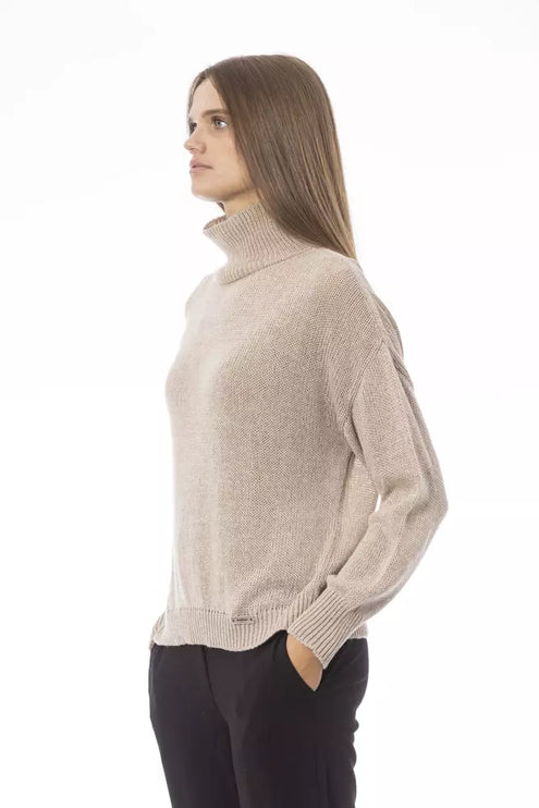 Maglione chic vulcano beige