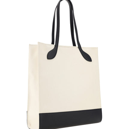 Sac fourre-tout en cuir monochrome chic