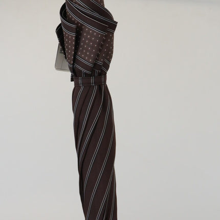 Elegant Striped Classic Umbrella