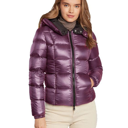 Veste bouffante violette légère élégante