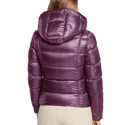 Veste bouffante violette légère élégante