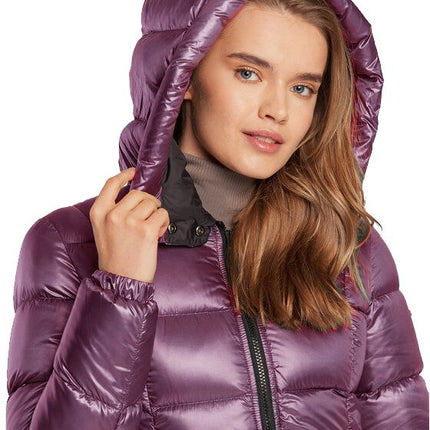 Veste bouffante violette légère élégante