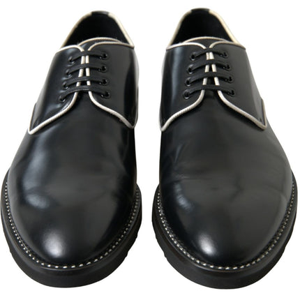 Elegant Black and White Formal Men's Shoes