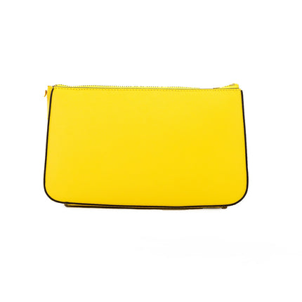 Jet Set Daffodil Vegan Crossbody Tech Attachment Bag Monedero