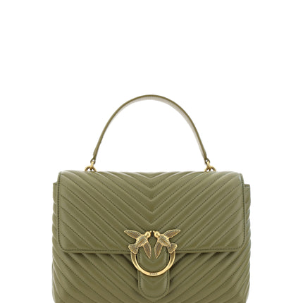 Bolso de piel de becerro Emerald Elegance