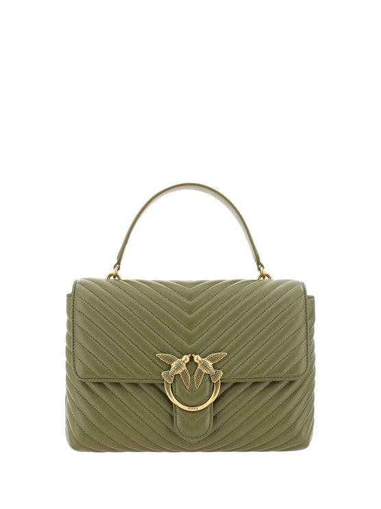 Bolso de piel de becerro Emerald Elegance