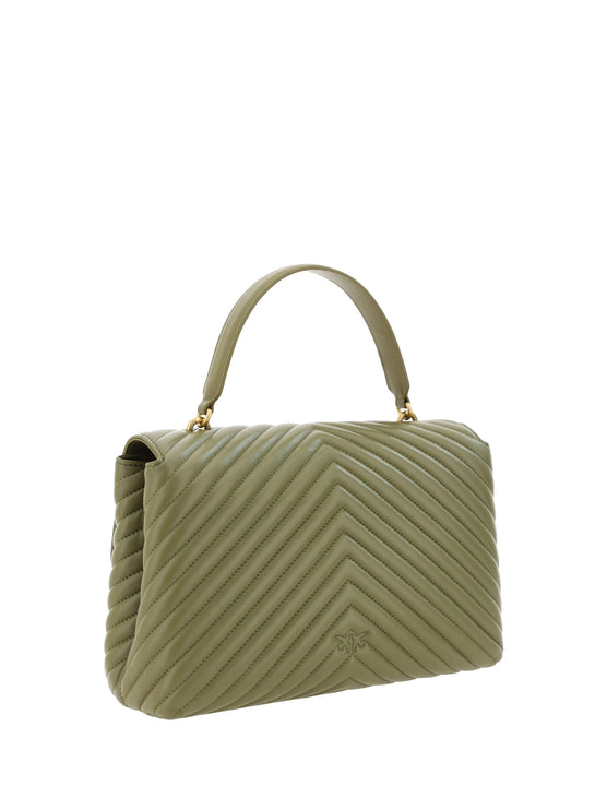 Bolso de piel de becerro Emerald Elegance