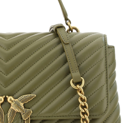 Bolso de piel de becerro Emerald Elegance