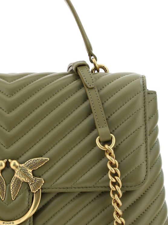 Bolso de piel de becerro Emerald Elegance