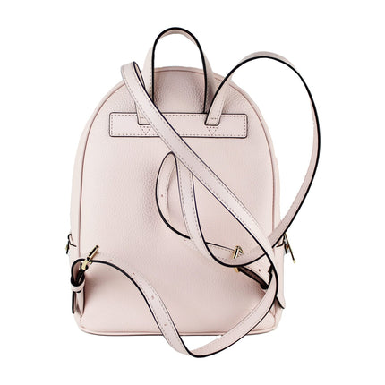 Adina Medium Powder Blush Leather Convertible Backpack BookBag