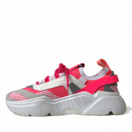 Daymaster veter-up sneakers met barokke zool