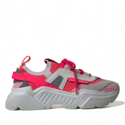 Daymaster veter-up sneakers met barokke zool