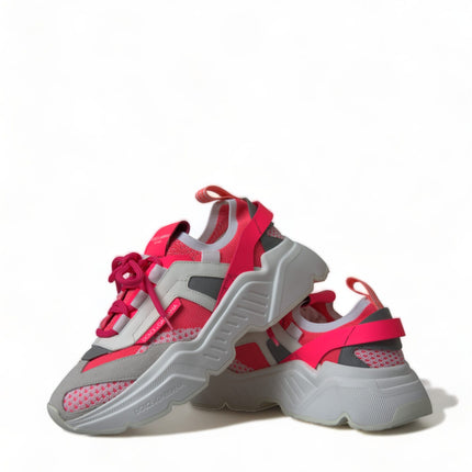 Daymaster veter-up sneakers met barokke zool