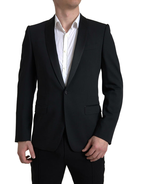 Blazer en laine vierge chic Slim Fit