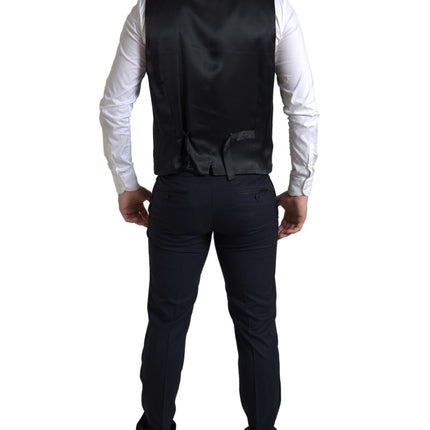 Elegant Blue & Black Martini Slim Fit Suit