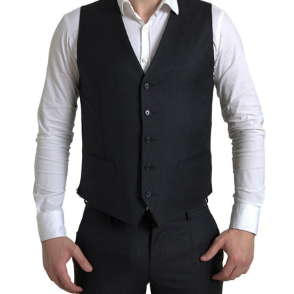 Elegant Black Martini Slim Fit 3 pièces