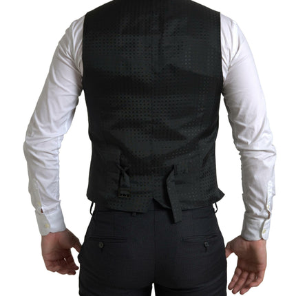 Elegant Black Martini Slim Fit 3 pièces