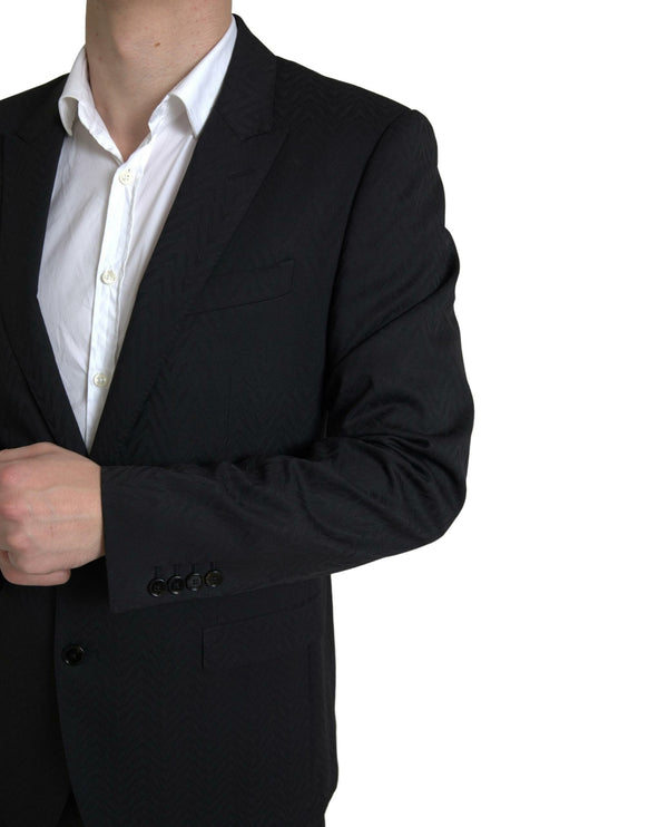 Traje exclusivo de Martini Black Slim Fit