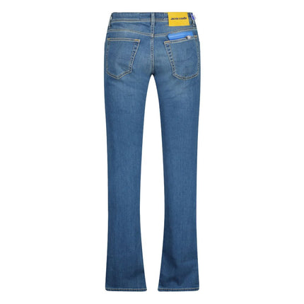 Jeans desteñidos de Fit Casual Slim elevado