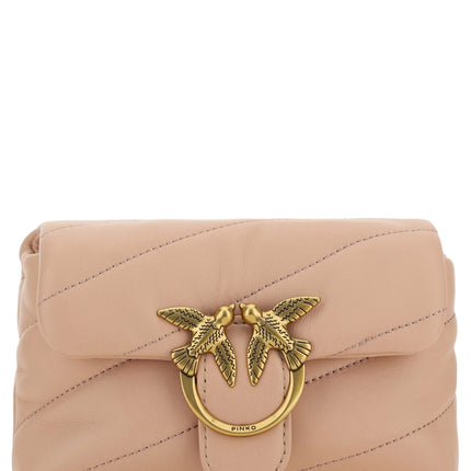 Bolso Chic Blush Quilted Crossbody Love Puff