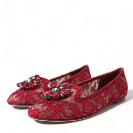 Elegante bloemen kanten Vally Flats