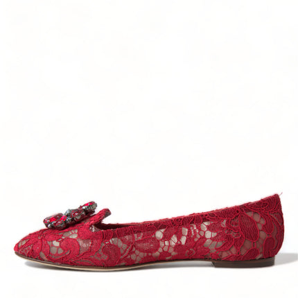 Elegante bloemen kanten Vally Flats