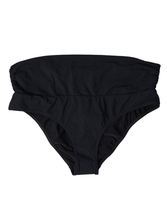 Elegante Black Bikini Bottom - Ultimate Beach Elegance