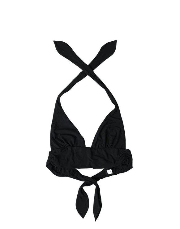 Elegante top bikini nero