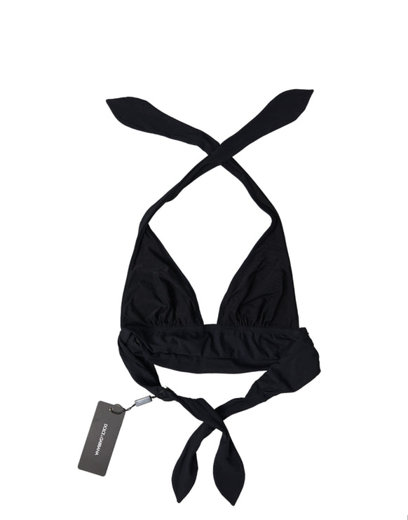 Elegante top bikini nero