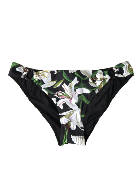 Eleganti fondo bikini con stampa floreale - nuota con stile