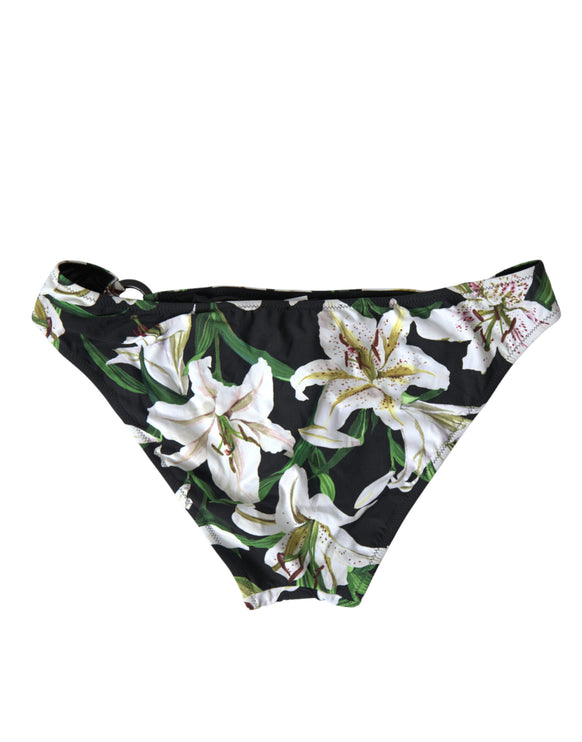 Eleganti fondo bikini con stampa floreale - nuota con stile