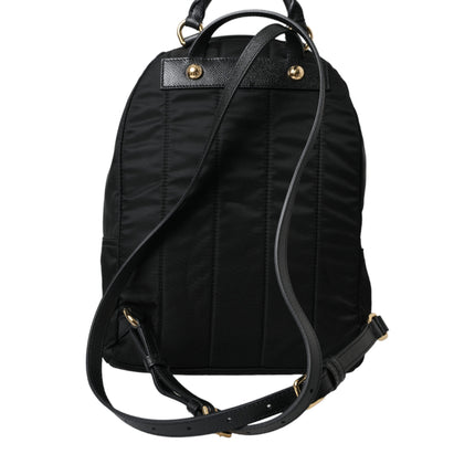 Elegant Black Gold Detail Backpack