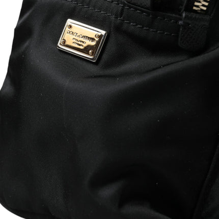 Elegant Black Gold Detail Backpack