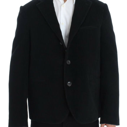 Elegant Black Martini Blazer Veste