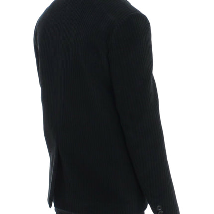 Elegant Black Martini Blazer Veste