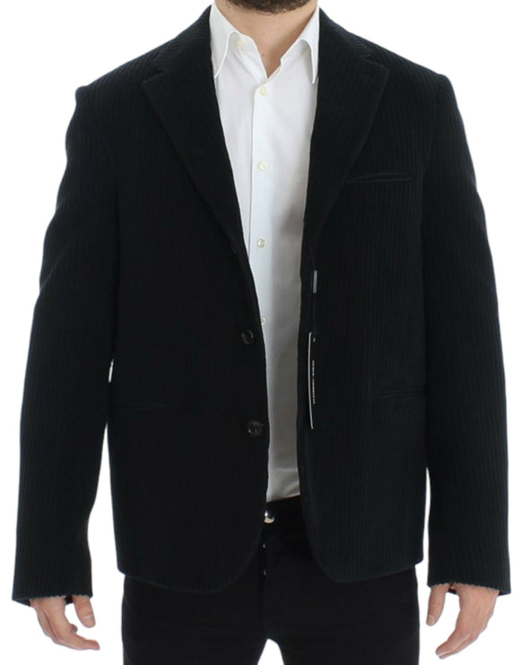 Elegant Black Martini Blazer Veste