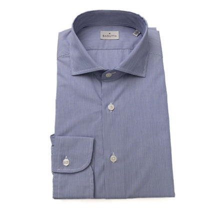 Camisa de cuello francesa elegante de Medium Fit French