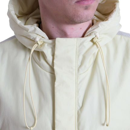 Sunshine Yellow Hooded Vest Jacket